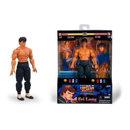 Ultra Street Fighter II: The Final Challengers Actionfigur 1/12 Fei-Long 15 cm Image 2