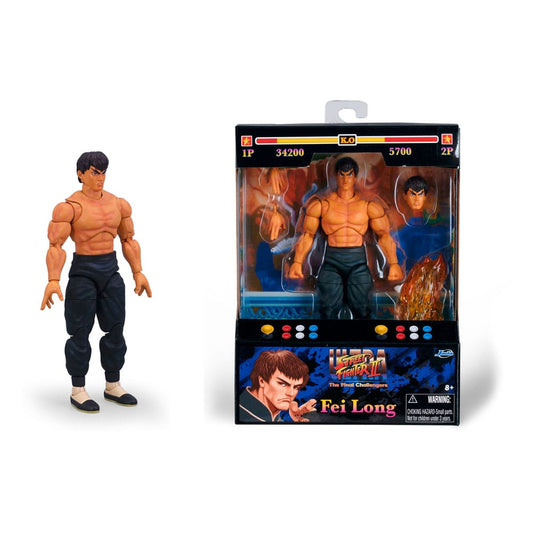 Ultra Street Fighter II: The Final Challengers Actionfigur 1/12 Fei-Long 15 cm Image 2
