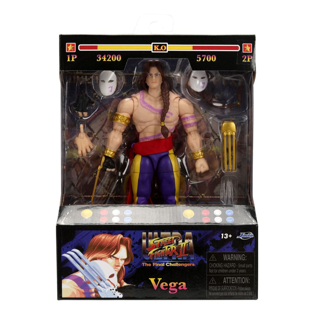 Ultra Street Fighter II: The Final Challengers Actionfigur 1/12 Vega 15 cm Image 3