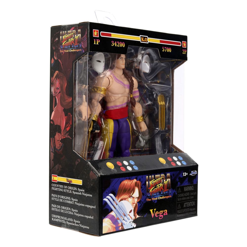 Ultra Street Fighter II: The Final Challengers Actionfigur 1/12 Vega 15 cm Image 4