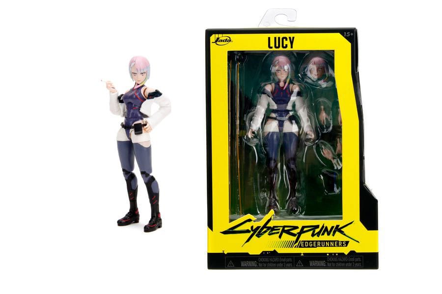 Cyberpunk: Edgerunners Diecast Minifigur Lucy 15 cm Image