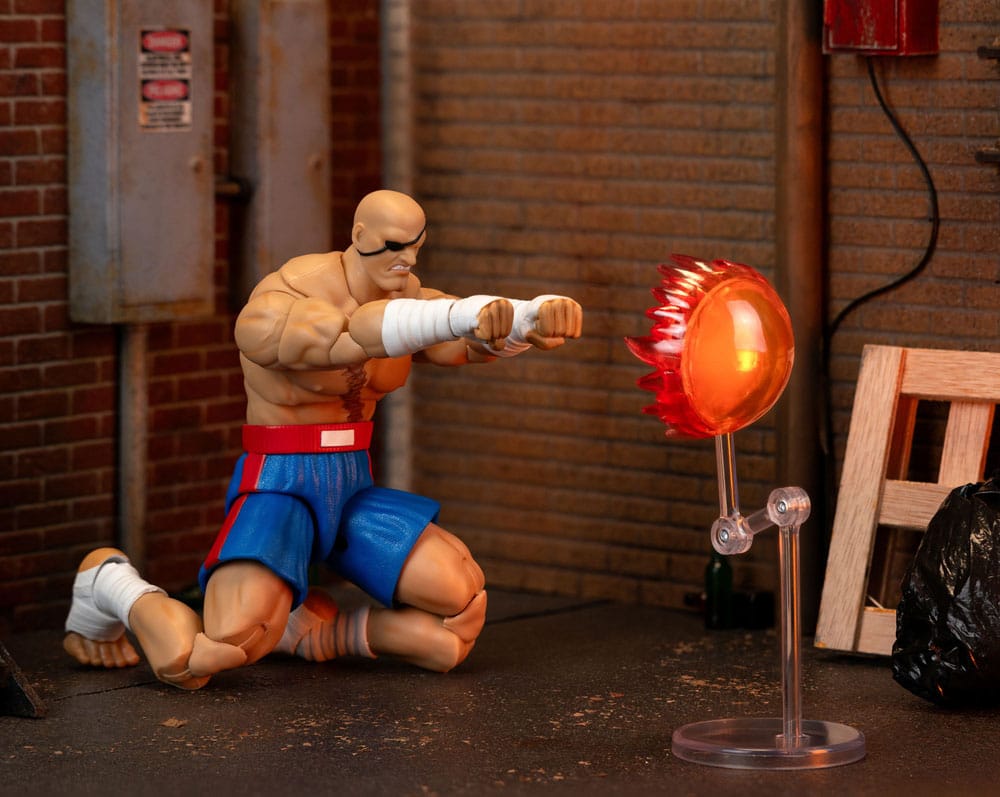 Ultra Street Fighter II: The Final Challengers Actionfigur 1/12 Sagat 19 cm Image 4