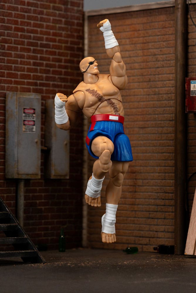Ultra Street Fighter II: The Final Challengers Actionfigur 1/12 Sagat 19 cm Image 5