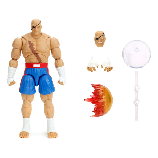 Ultra Street Fighter II: The Final Challengers Actionfigur 1/12 Sagat 19 cm Image 1
