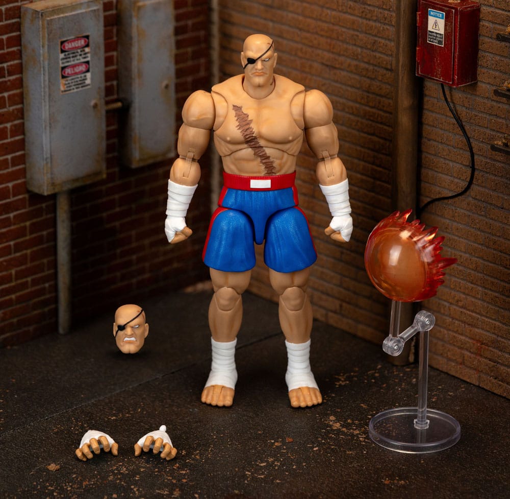 Ultra Street Fighter II: The Final Challengers Actionfigur 1/12 Sagat 19 cm Image 7