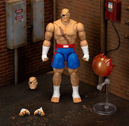 Ultra Street Fighter II: The Final Challengers Actionfigur 1/12 Sagat 19 cm Image 7