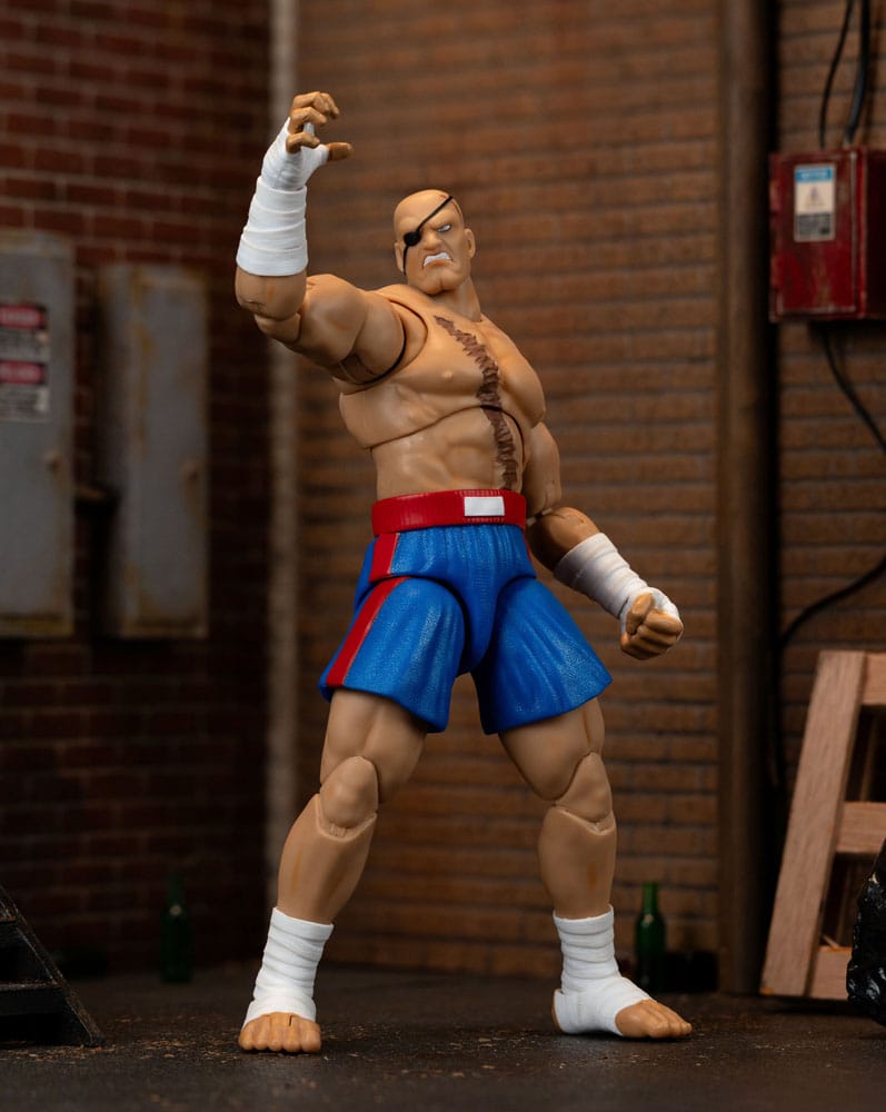 Ultra Street Fighter II: The Final Challengers Actionfigur 1/12 Sagat 19 cm Image 8