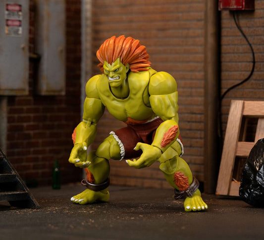 Ultra Street Fighter II: The Final Challengers Actionfigur 1/12 Blanka 19 cm Image 2