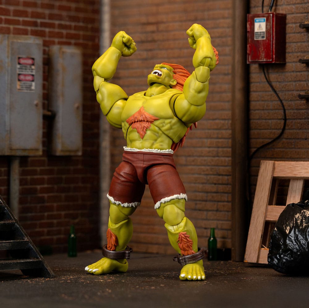 Ultra Street Fighter II: The Final Challengers Actionfigur 1/12 Blanka 19 cm Image 5