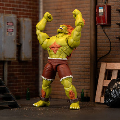 Ultra Street Fighter II: The Final Challengers Actionfigur 1/12 Blanka 19 cm Image 5