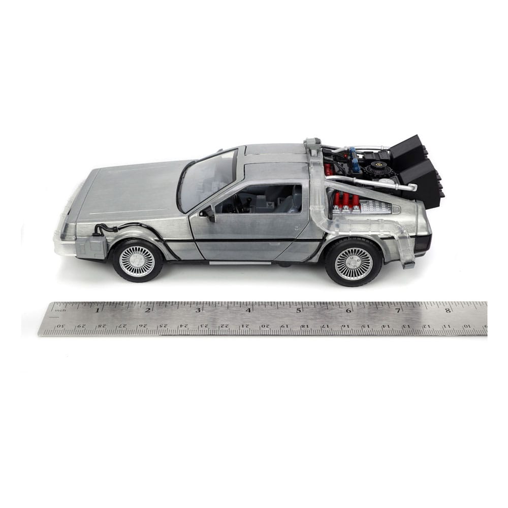 Zurück in die Zukunft Diecast Modell 1/24 Time Machine Model 1 Image 7
