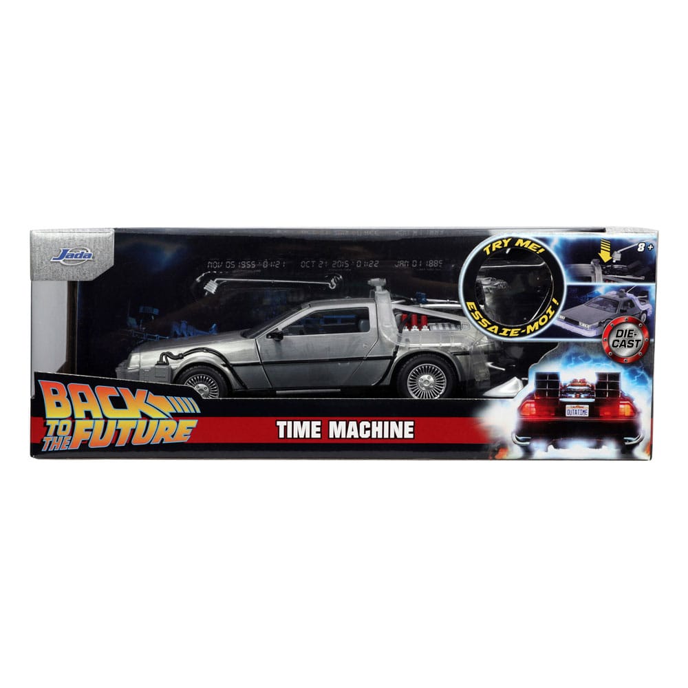 Zurück in die Zukunft Diecast Modell 1/24 Time Machine Model 1 Image 9