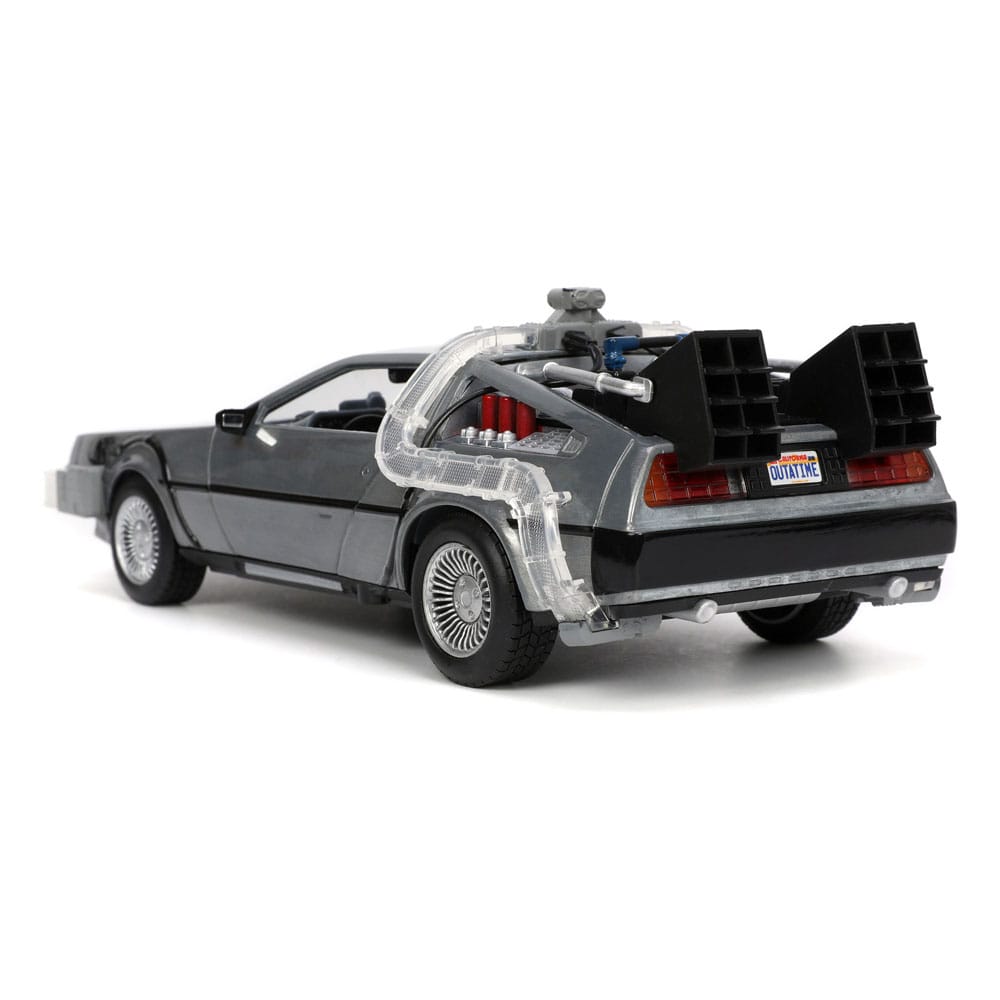 Zurück in die Zukunft Diecast Modell 1/24 Time Machine Model 1 Image 15