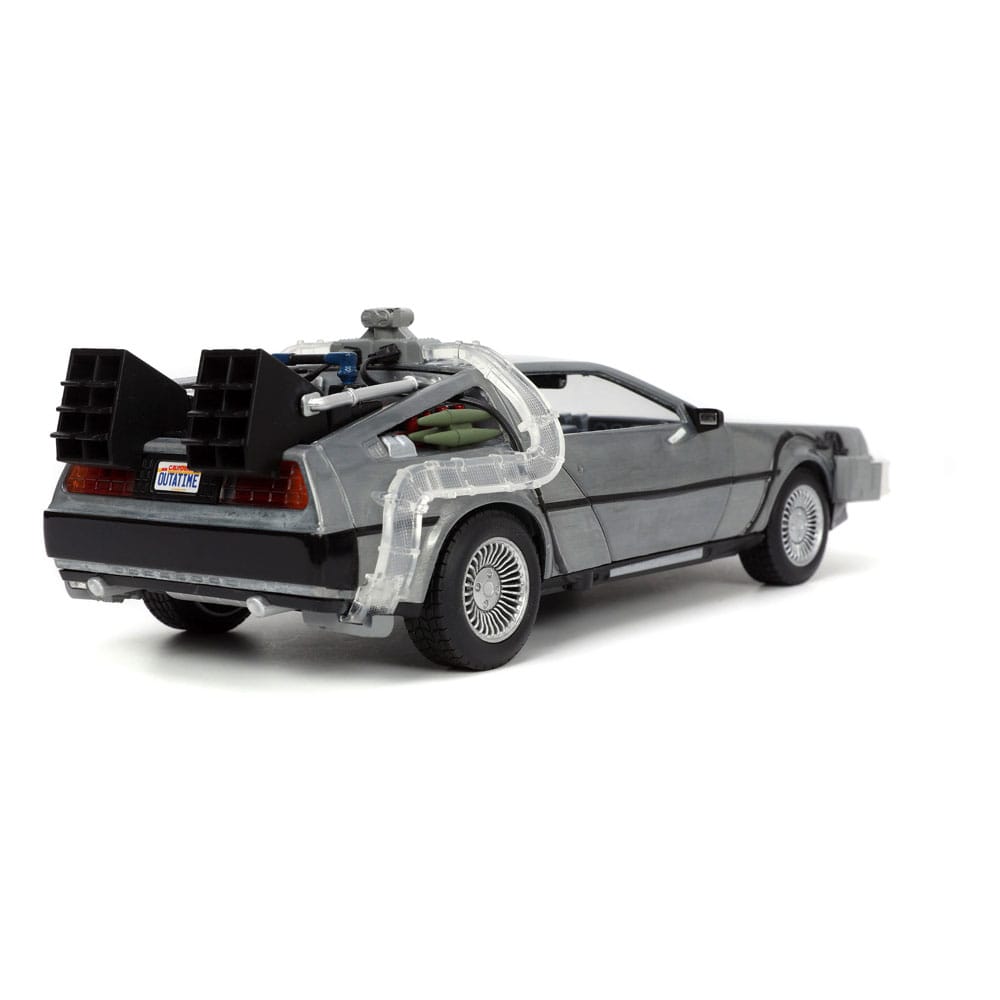 Zurück in die Zukunft Diecast Modell 1/24 Time Machine Model 1 Image 17