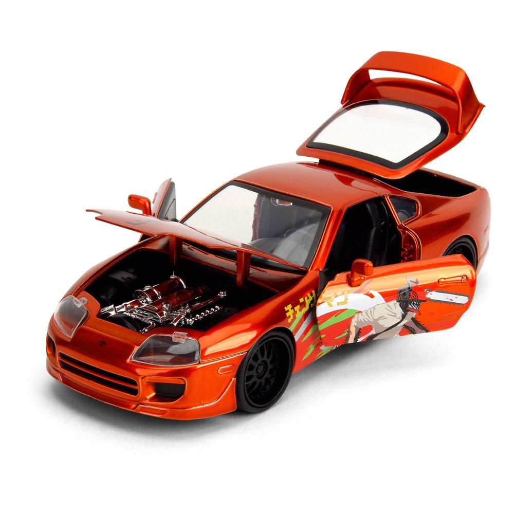 Chainsaw Man Diecast Modell 1/24 1995 Toyota Supra Image 13