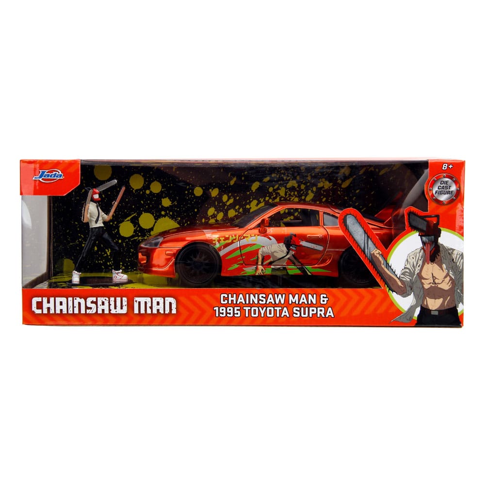 Chainsaw Man Diecast Modell 1/24 1995 Toyota Supra Image 16
