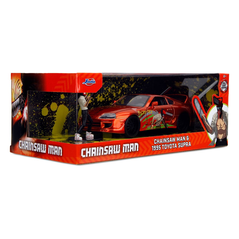 Chainsaw Man Diecast Modell 1/24 1995 Toyota Supra Image 17