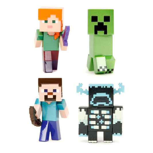 Minecraft Nano Metalfigs Diecast Minifiguren 6 cm Sortiment (12) Image 1