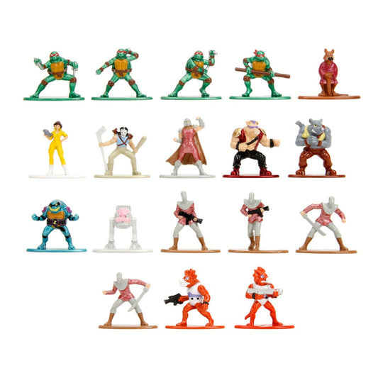 Teenage Mutant Ninja Turtles Nano Metalfigs Diecast Minifiguren 18-er Pack Wave 2 4 cm Image 1