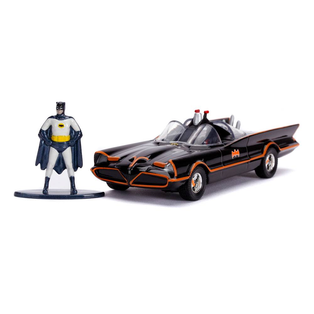 Batman Classic TV Series Diecast Modell 1/32 1966 Classic Batmobil mit Figur Image 1