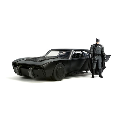 Batman 2022 Hollywood Rides Diecast Modell 1/18 2022 Batmobil mit Figur Image 1