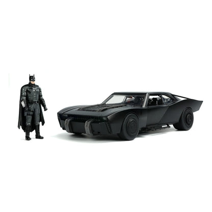 Batman 2022 Hollywood Rides Diecast Modell 1/18 2022 Batmobil mit Figur Image 3