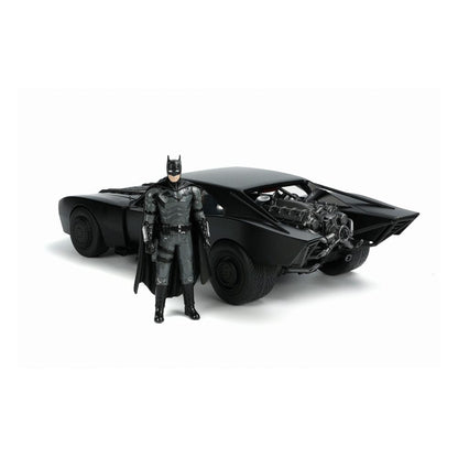 Batman 2022 Hollywood Rides Diecast Modell 1/18 2022 Batmobil mit Figur Image 5