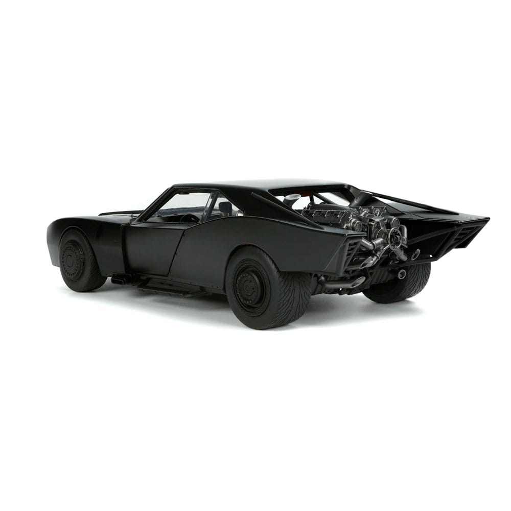 Batman 2022 Hollywood Rides Diecast Modell 1/18 2022 Batmobil mit Figur Image 9