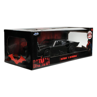 Batman 2022 Hollywood Rides Diecast Modell 1/18 2022 Batmobil mit Figur Image 19