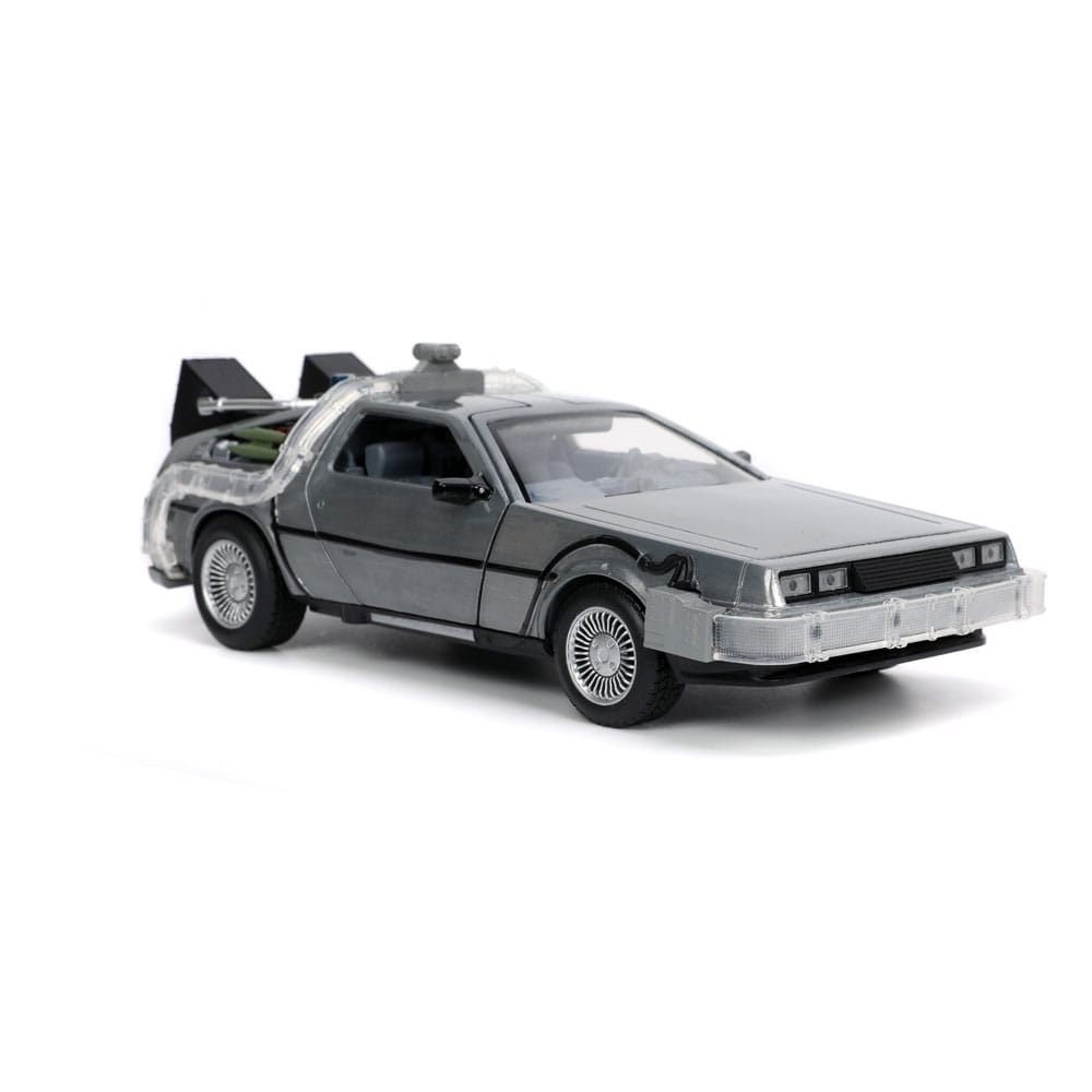 Back to the Future Hollywood Rides Diecast Modell 1/24 Back to the Future 1 Time Machine Image 10