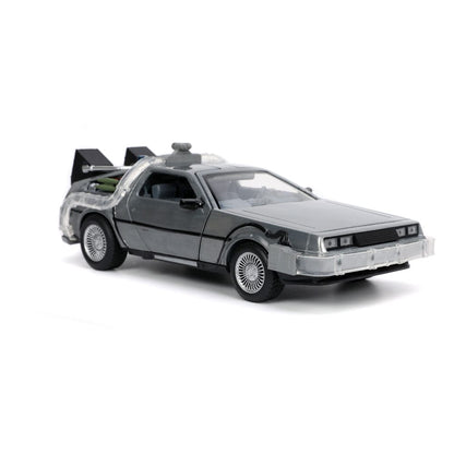 Back to the Future Hollywood Rides Diecast Modell 1/24 Back to the Future 1 Time Machine Image 10