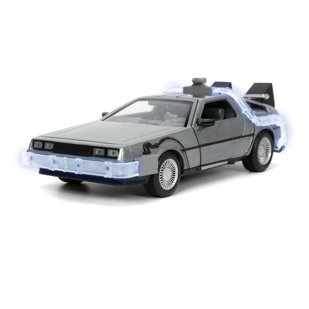Back to the Future Hollywood Rides Diecast Modell 1/24 Back to the Future 1 Time Machine Image 16