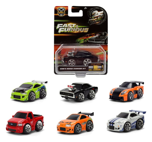 Fast &amp; Furious Fahrzeug 1:43 Small Blocks 6 cm Image 1