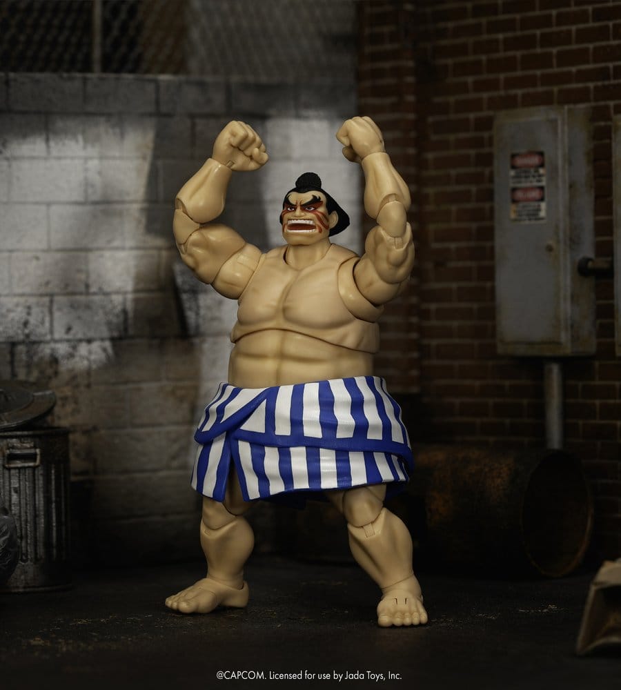 Ultra Street Fighter II: The Final Challengers Actionfigur 1/12 E. Honda 16 cm Image 1
