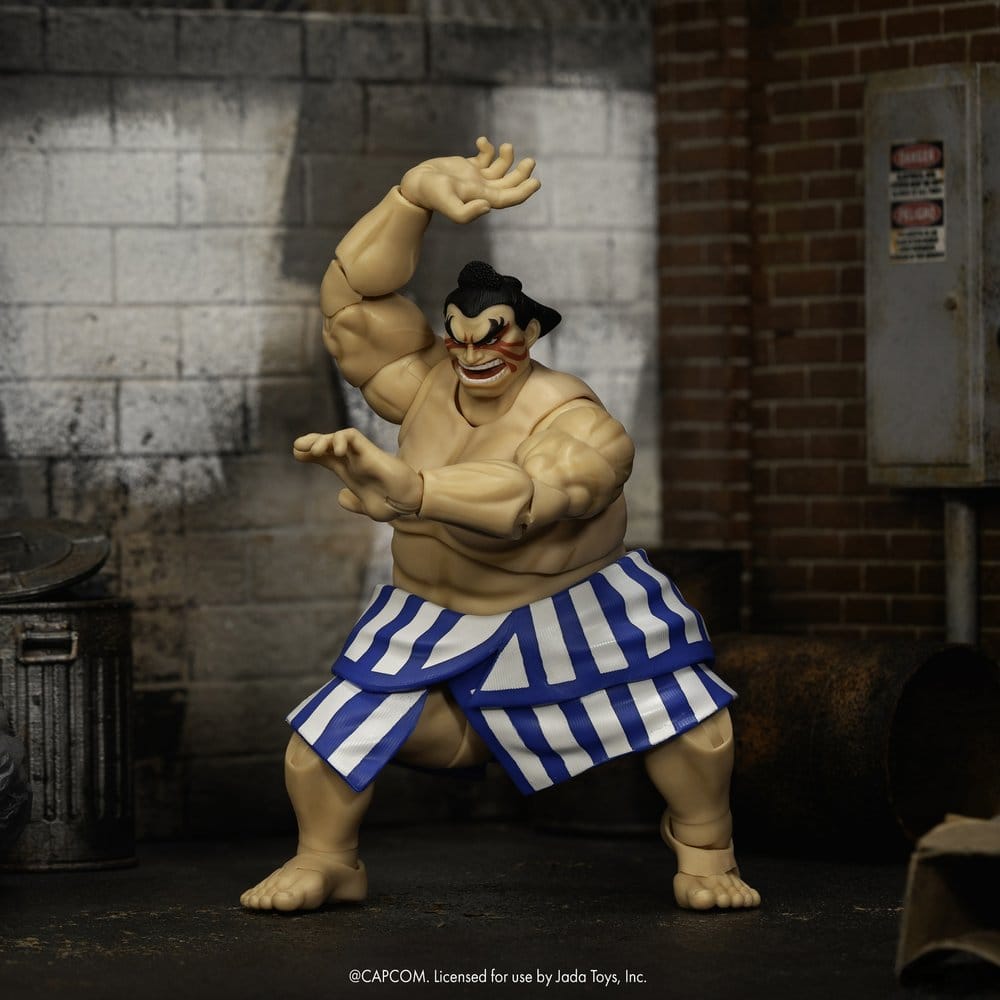 Ultra Street Fighter II: The Final Challengers Actionfigur 1/12 E. Honda 16 cm Image 3