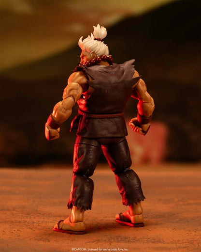 Ultra Street Fighter II: The Final Challengers Actionfigur 1/12 Akuma Deluxe 15 cm Image 2