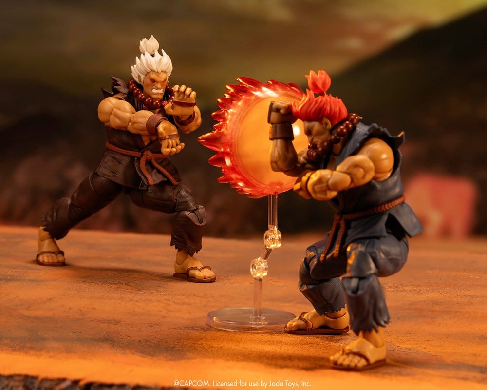 Ultra Street Fighter II: The Final Challengers Actionfigur 1/12 Akuma Deluxe 15 cm Image 9