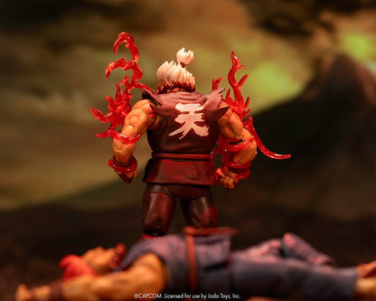 Ultra Street Fighter II: The Final Challengers Actionfigur 1/12 Akuma Deluxe 15 cm Image 12