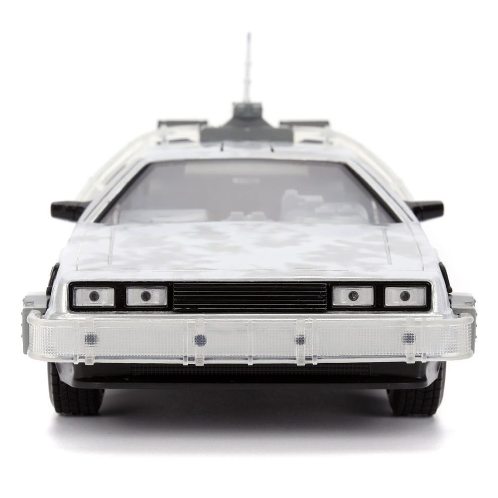 Zurück in die Zukunft Diecast Modell 1/24 Time Machine Frost Image 5