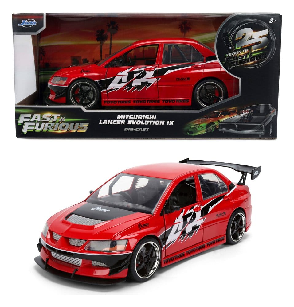 Fast & Furious Diecast Modell 1:24 2006 Mitsubishi Lancer 19 cm Image