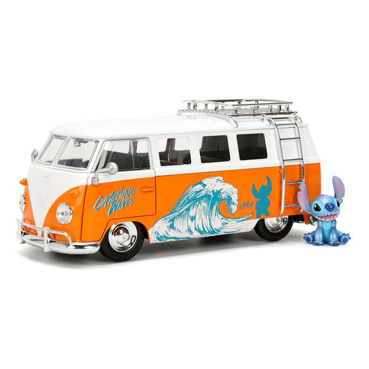 Lilo & Stitch Diecast Modell 1/24 1961 VW Bus Stitch Image 1