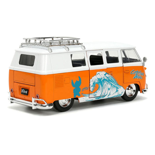 Lilo & Stitch Diecast Modell 1/24 1961 VW Bus Stitch Image 2