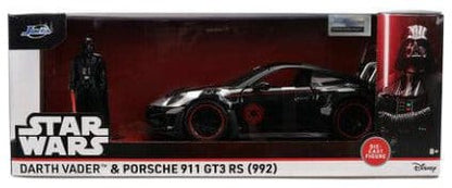 Star Wars Diecast Modell 1:24 Darth Vader Porsche 911 Image 2