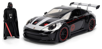 Star Wars Diecast Modell 1:24 Darth Vader Porsche 911 Image 3