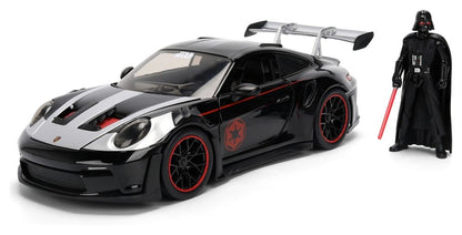 Star Wars Diecast Modell 1:24 Darth Vader Porsche 911 Image 4