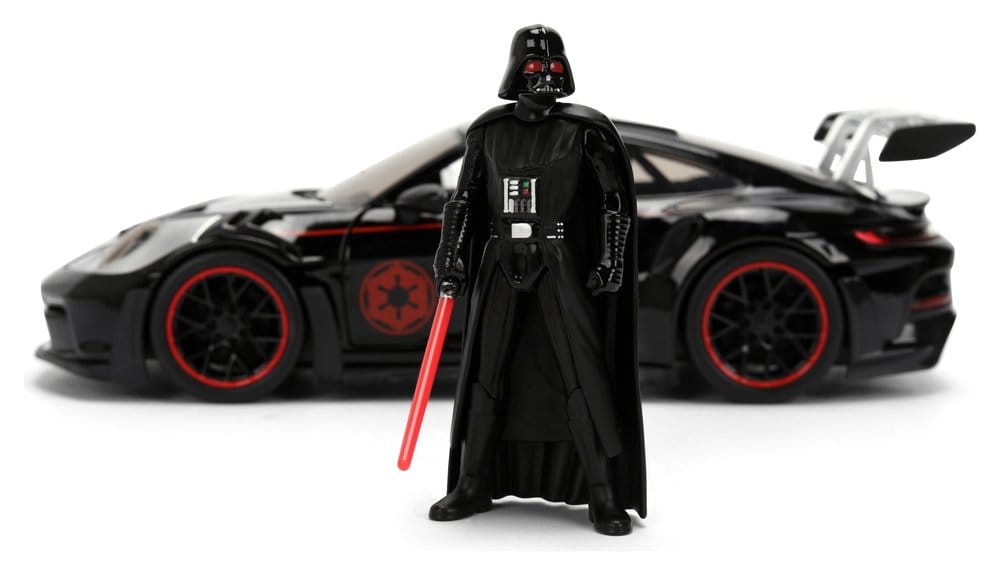 Star Wars Diecast Modell 1:24 Darth Vader Porsche 911 Image 6