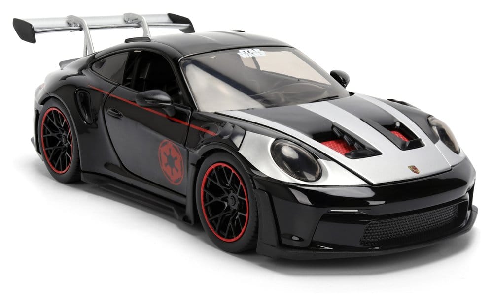 Star Wars Diecast Modell 1:24 Darth Vader Porsche 911 Image 13