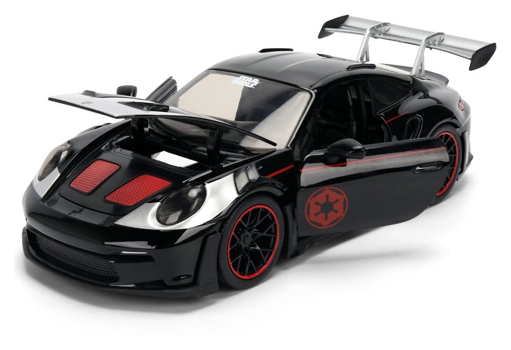 Star Wars Diecast Modell 1:24 Darth Vader Porsche 911 Image 14