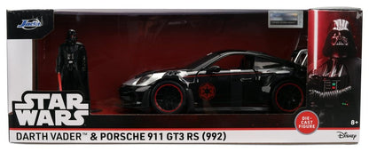 Star Wars Diecast Modell 1:24 Darth Vader Porsche 911 Image 18
