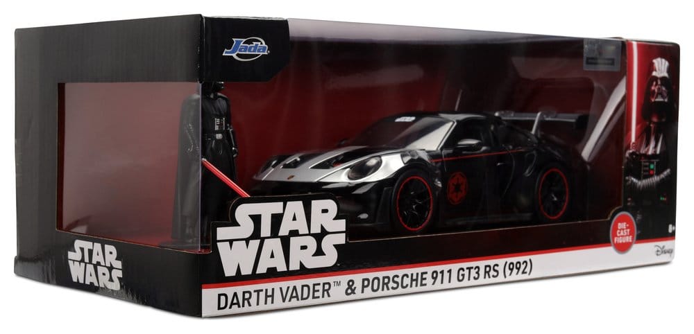 Star Wars Diecast Modell 1:24 Darth Vader Porsche 911 Image 19